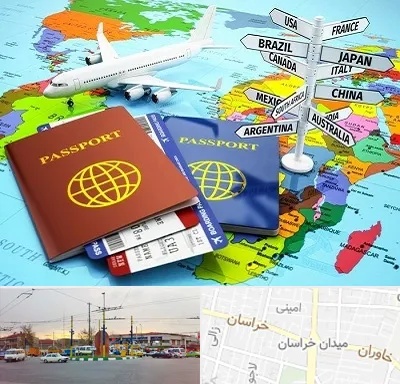 موسسه مهاجرتی در میدان خراسان