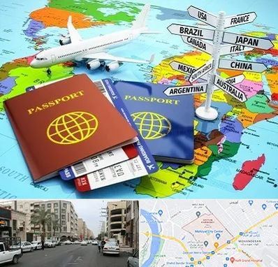 موسسه مهاجرتی در زیتون کارمندی اهواز