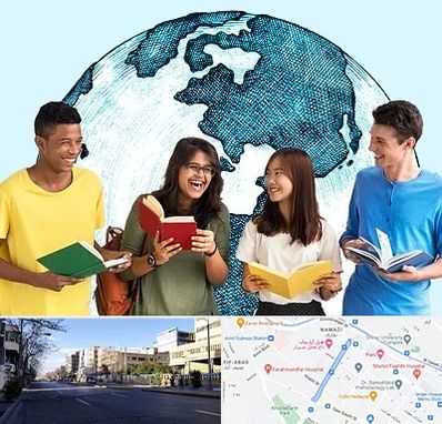 موسسه اعزام دانشجو در خیابان ملاصدرا شیراز