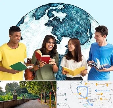 موسسه اعزام دانشجو در فلکه گاز رشت