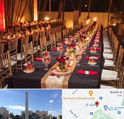 تالار تولد در فلکه گاز شیراز