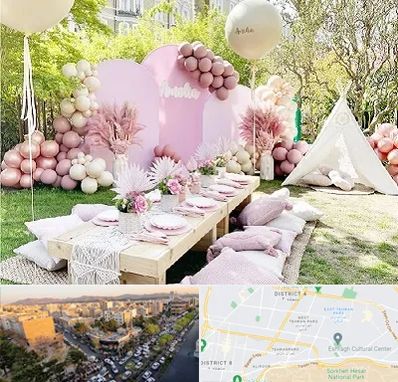 باغ تالار تولد در تهرانپارس 