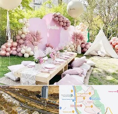 باغ تالار تولد در خیابان نیایش شیراز