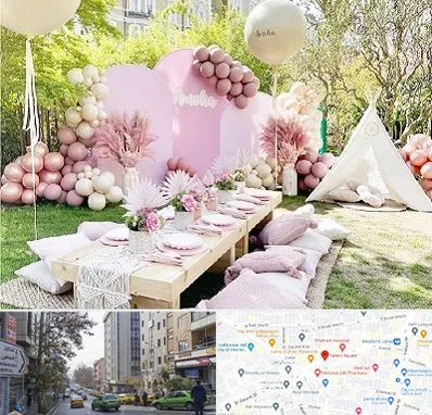 باغ تالار تولد در فاطمی