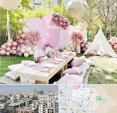 باغ تالار تولد در منطقه 14 تهران