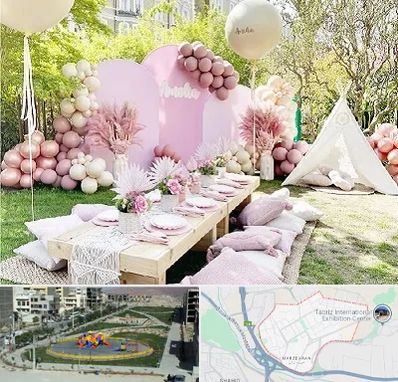 باغ تالار تولد در مرزداران تبریز