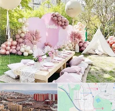 باغ تالار تولد در سهند تبریز