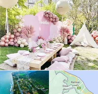باغ تالار تولد در رامسر