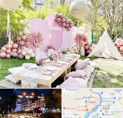 باغ تالار تولد در کیانپارس اهواز