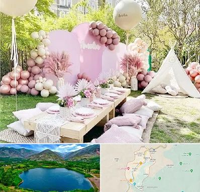 باغ تالار تولد در رودبار