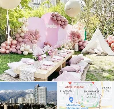 باغ تالار تولد در شهرک غرب 