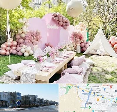 باغ تالار تولد در شریعتی مشهد