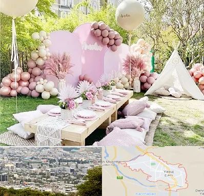 باغ تالار تولد در یاسوج