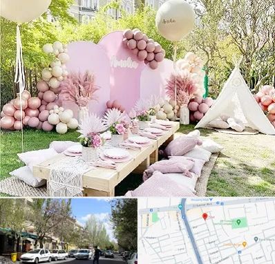 باغ تالار تولد در کوی فیروز تبریز