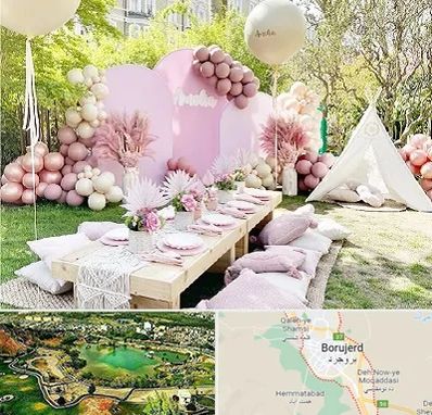 باغ تالار تولد در بروجرد