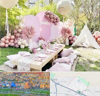 باغ تالار تولد در رشدیه تبریز