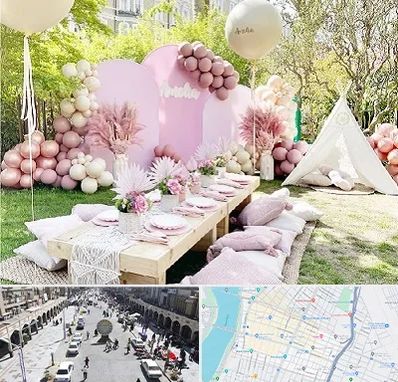 باغ تالار تولد در نادری اهواز