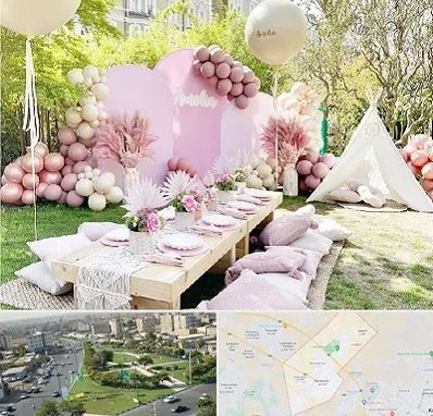 باغ تالار تولد در کمال شهر کرج