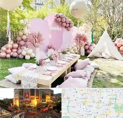 باغ تالار تولد در جنت آباد تهران 