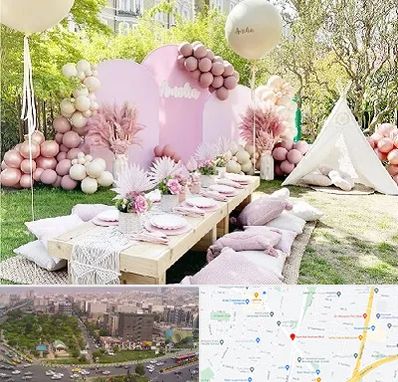 باغ تالار تولد در آیت الله کاشانی