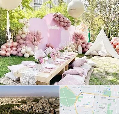 باغ تالار تولد در نازی آباد