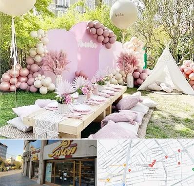 باغ تالار تولد در عطاران قم