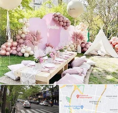 باغ تالار تولد در ظفر 