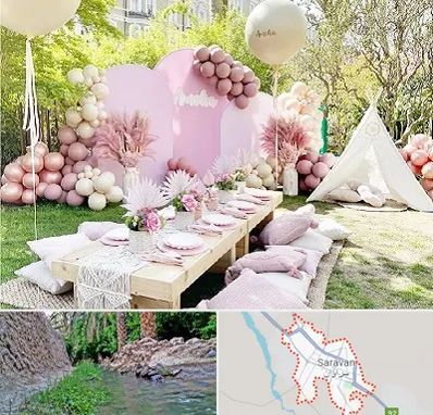 باغ تالار تولد در سراوان