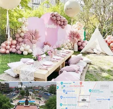 باغ تالار تولد در بهارستان 