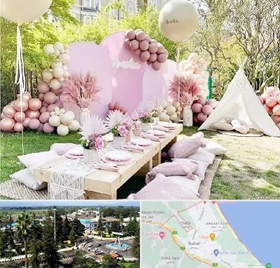 باغ تالار تولد در رودسر