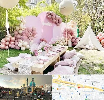 باغ تالار تولد در رسالت