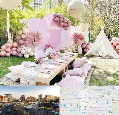 باغ تالار تولد در منطقه 7 تهران