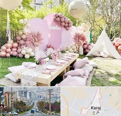 باغ تالار تولد در گوهردشت کرج 