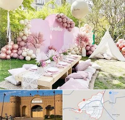 باغ تالار تولد در ایرانشهر