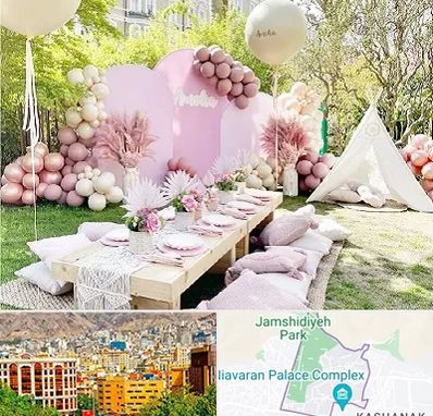 باغ تالار تولد در نیاوران 