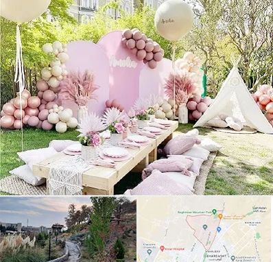 باغ تالار تولد در باغستان کرج