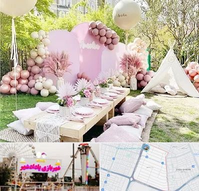 باغ تالار تولد در پادادشهر اهواز