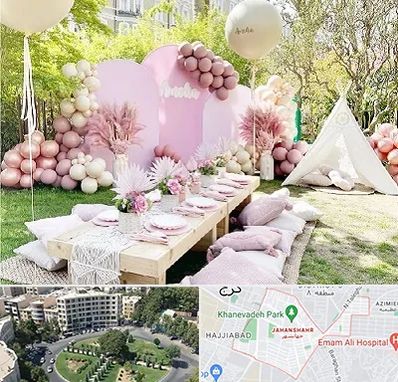 باغ تالار تولد در جهانشهر کرج 