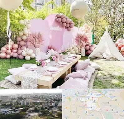 باغ تالار تولد در منطقه 20 تهران