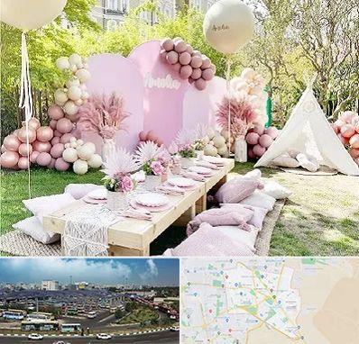 باغ تالار تولد در منطقه 15 تهران