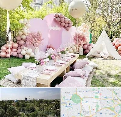 باغ تالار تولد در منطقه 16 تهران