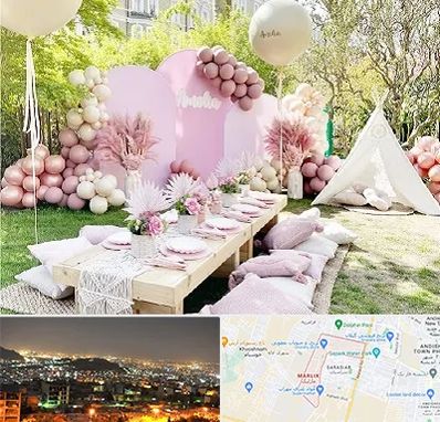 باغ تالار تولد در مارلیک کرج