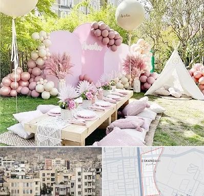 باغ تالار تولد در اسکندری