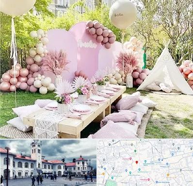 باغ تالار تولد در میدان شهرداری رشت