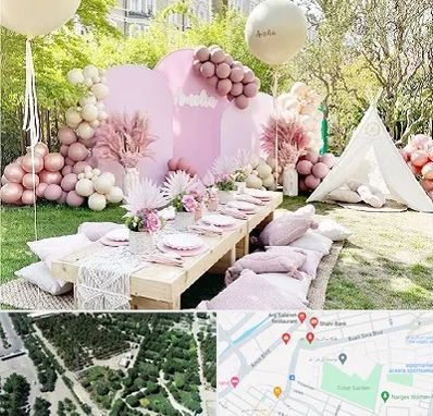 باغ تالار تولد در سالاریه قم