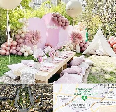 باغ تالار تولد در نارمک 