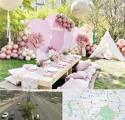 باغ تالار تولد در منطقه 17 تهران