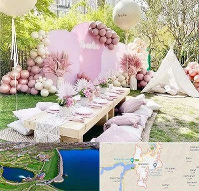 باغ تالار تولد در مهاباد