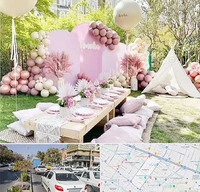 باغ تالار تولد در مفتح مشهد