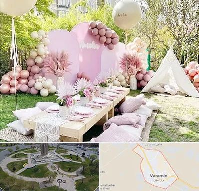 باغ تالار تولد در ورامین